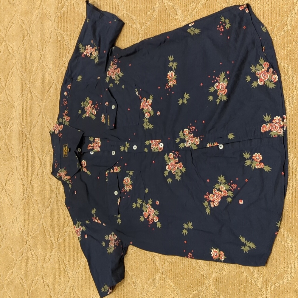 Billabong x Wrangler Floral Short Sleeve Print